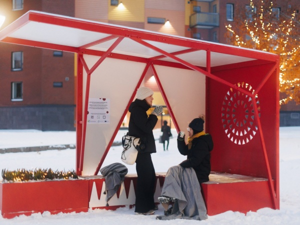 Projekt miejskich mebli dla fińskiego miasteczka