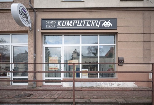 Computer signboard